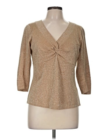 August Silk 3/4 Sleeve T-Shirt (view 1)