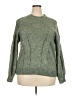 LC Lauren Conrad Tweed Green Pullover Sweater Size XXL - photo 1