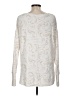 Athleta Paisley Ivory Pullover Sweater Size M - photo 2
