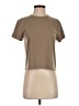 CUTS Tan Short Sleeve Turtleneck Size XS - photo 1