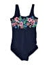Lands' End Blue One Piece Swimsuit Size L - photo 1