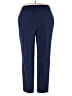 Reflections 100% Polyester Solid Blue Dress Pants Size 20 - photo 1