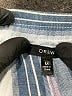 Drew Stripes Blue Casual Pants Size M - photo 4