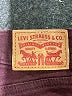Levi's Burgundy Jeans Size 26 waist - photo 4