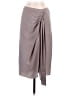 BCBGMAXAZRIA 100% Polyester Solid Gray Formal Skirt Size XXS - photo 1