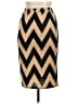 Moa U.S.A. Chevron-herringbone Gold Formal Skirt Size L - photo 1