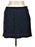 L.L.Bean 100% Cotton Chevron-herringbone Blue Casual Skirt Size 16 (petite) - photo 1