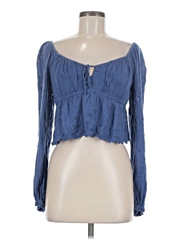Hollister Long Sleeve Blouse (view 1)