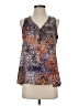 Hale Bob 100% Polyester Orange Sleeveless Blouse Size S - photo 1
