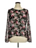 Eyelash Couture Black Long Sleeve Blouse Size XL - photo 1