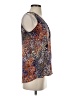 Hale Bob 100% Polyester Orange Sleeveless Blouse Size S - photo 4