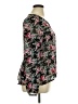 Eyelash Couture Black Long Sleeve Blouse Size XL - photo 4
