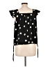 Scoop Black Sleeveless Blouse Size L - photo 2