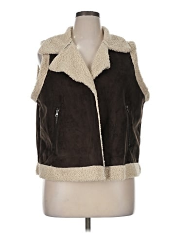 Maurices Faux Fur Vest (view 1)