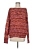 Ann Taylor LOFT Ombre Stripes Pink Orange Pullover Sweater Size M - photo 1