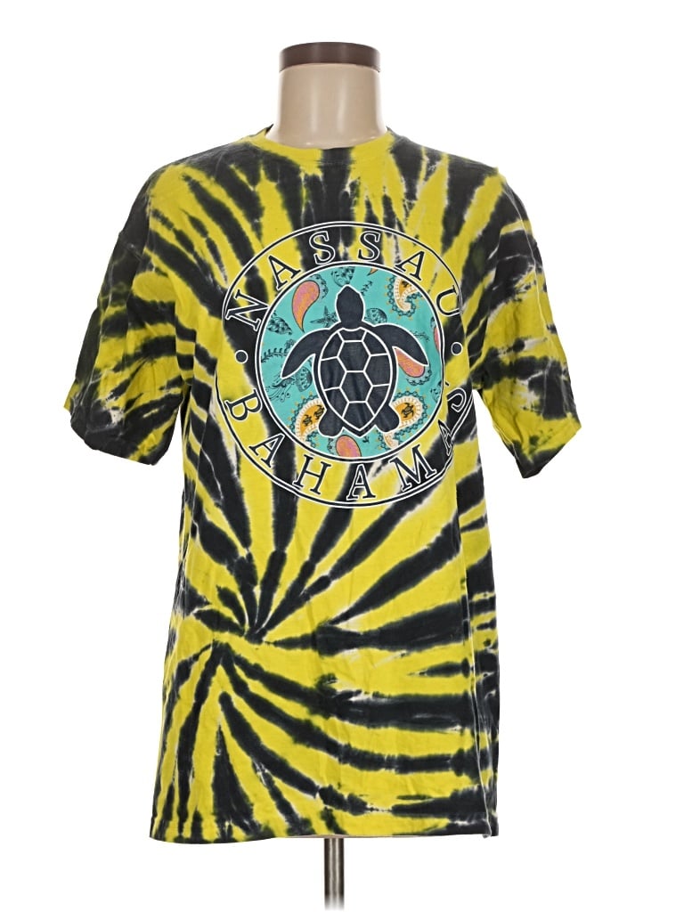Pre-owned Assorted Brands Short Sleeve T-shirt In Yellow