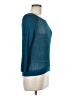 Express 100% Rayon Teal Pullover Sweater Size M - photo 4