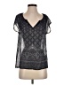 Joie Black Short Sleeve Blouse Size XS - photo 1