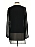 Unbranded 100% Polyester Black Long Sleeve Blouse Size S - photo 2