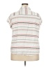 Weatherproof Stripes White Sleeveless Button-Down Shirt Size XXL - photo 2