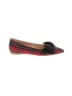 Jack Rogers Plaid Red Flats Size 6 1/2 - photo 1