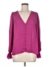 Joie 100% Polyester Purple 3/4 Sleeve Blouse Size M - photo 1