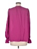 Joie 100% Polyester Purple 3/4 Sleeve Blouse Size M - photo 2