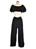 ASTR The Label Solid Black Jumpsuit Size M - photo 2