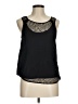 Chelsea And Walker 100% Silk Black Sleeveless Top Size 6 - photo 1