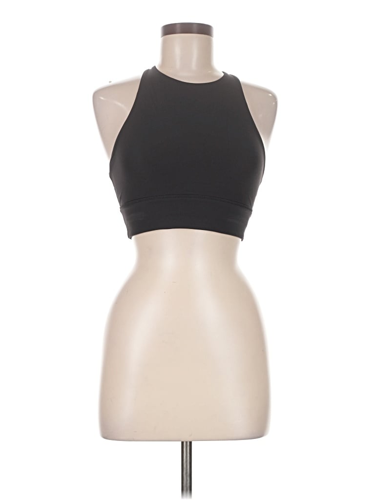 Pre-owned Lululemon Athletica Sports Bra In Gray