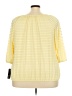 AGB Yellow 3/4 Sleeve Top Size 3X - photo 2