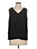 Nine West 100% Polyester Black Sleeveless T-Shirt Size L - photo 1