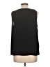 Nine West 100% Polyester Black Sleeveless T-Shirt Size L - photo 2