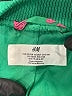 H&M 100% Polyester Tropical Green Track Jacket Size 6X - 7 - photo 3