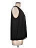 Nine West 100% Polyester Black Sleeveless T-Shirt Size L - photo 4