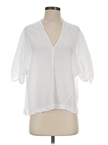 KLD Signature Short Sleeve Blouse (view 1)