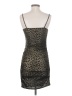 Leith Animal Print Brown Cocktail Dress Size S - photo 2