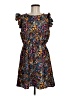 Shein 100% Polyester Floral Black Casual Dress Size 8 - 10 - photo 1
