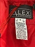 Alex Evenings 100% Polyester Red Blazer Size S - photo 6