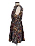 Shein 100% Polyester Floral Black Casual Dress Size 8 - 10 - photo 5