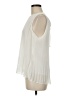 &.Layered 100% Polyester Ivory Sleeveless Blouse Size M - photo 5