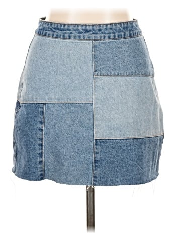 Ghanda Denim Skirt (view 1)