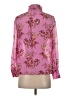 J.Crew 100% Polyester Pink Long Sleeve Blouse Size XXS - photo 2