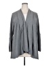 Joan Vass Gray Cardigan Size 2X - photo 1