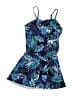 Kate Kasin Tropical Blue Swimsuit Cover Up Size S - photo 1