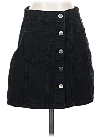Zara TRF Denim Skirt (view 1)