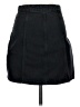 Zara TRF Black Denim Skirt Size S (estimated) - photo 2