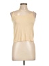Unbranded 100% Polyester Tan Tank Top Size L - photo 1