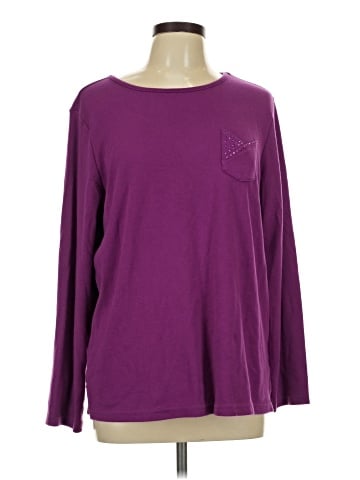 Quacker Factory Long Sleeve T-Shirt (view 1)