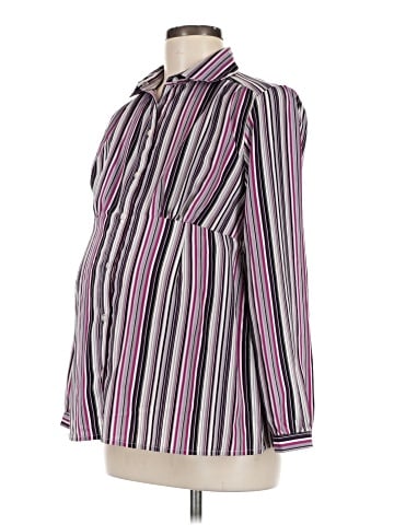 Motherhood Long Sleeve Blouse (view 1)